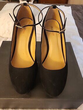 Size 7 womens wedged heels